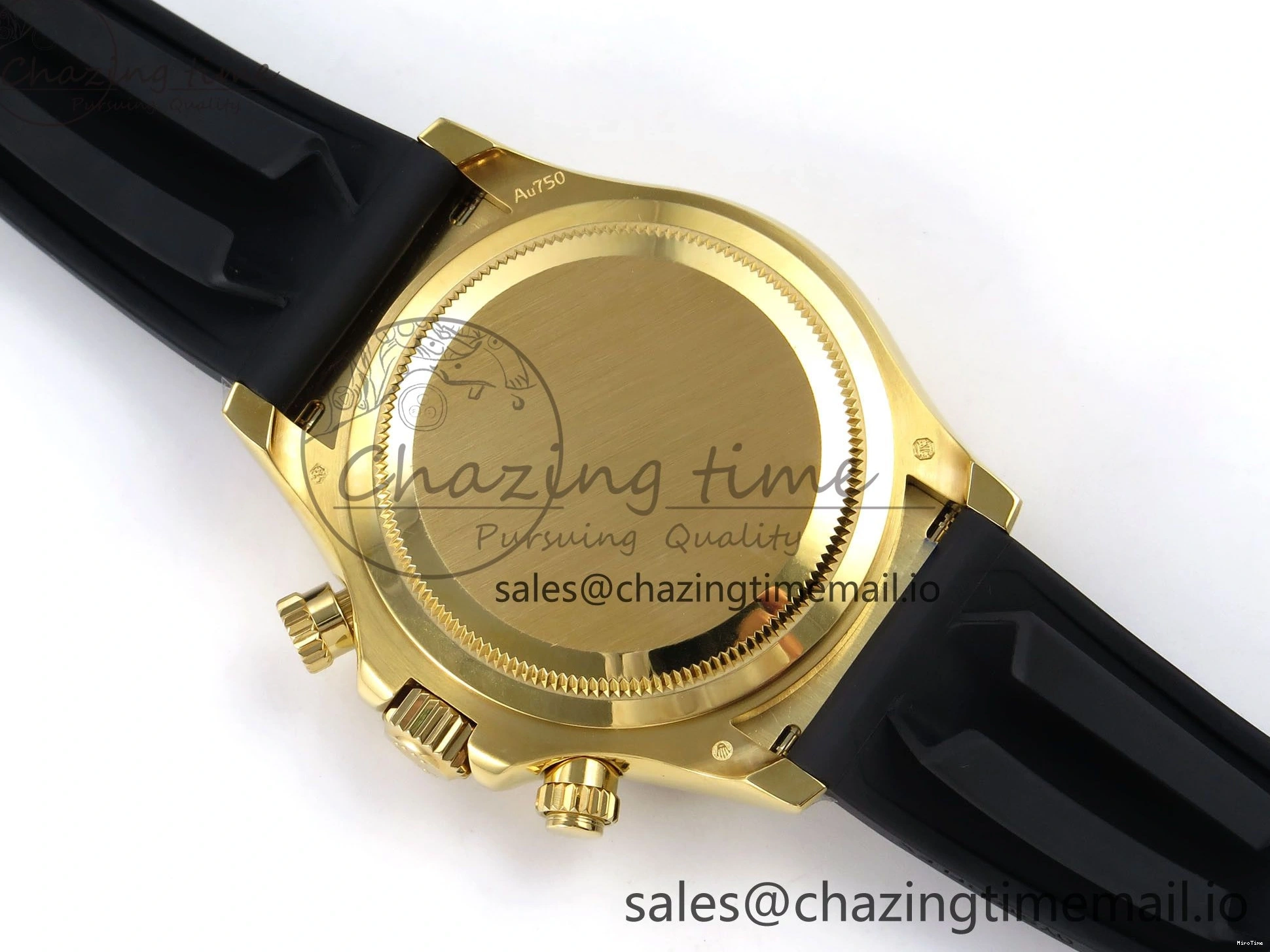 MiroTime 0414 Bold Daytona 126518 QF 1:1 Best Edition Black YG Dial on Oysterflex Strap SH4131 V6（Gain Weight） 1198